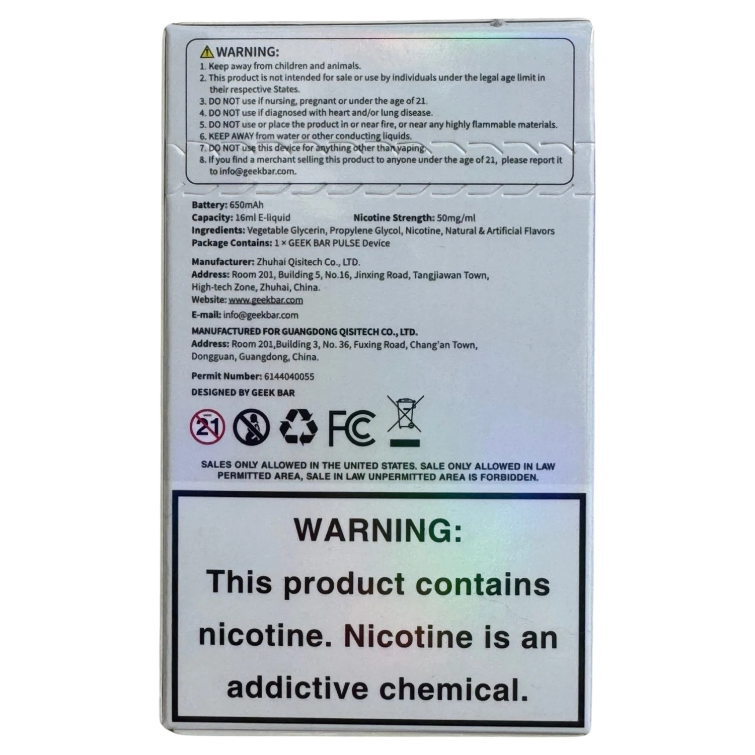 Berry Bliss - Geek Bar Pulse 15000 3 Berry Bliss - Geek Bar Pulse 15000 - Image 3