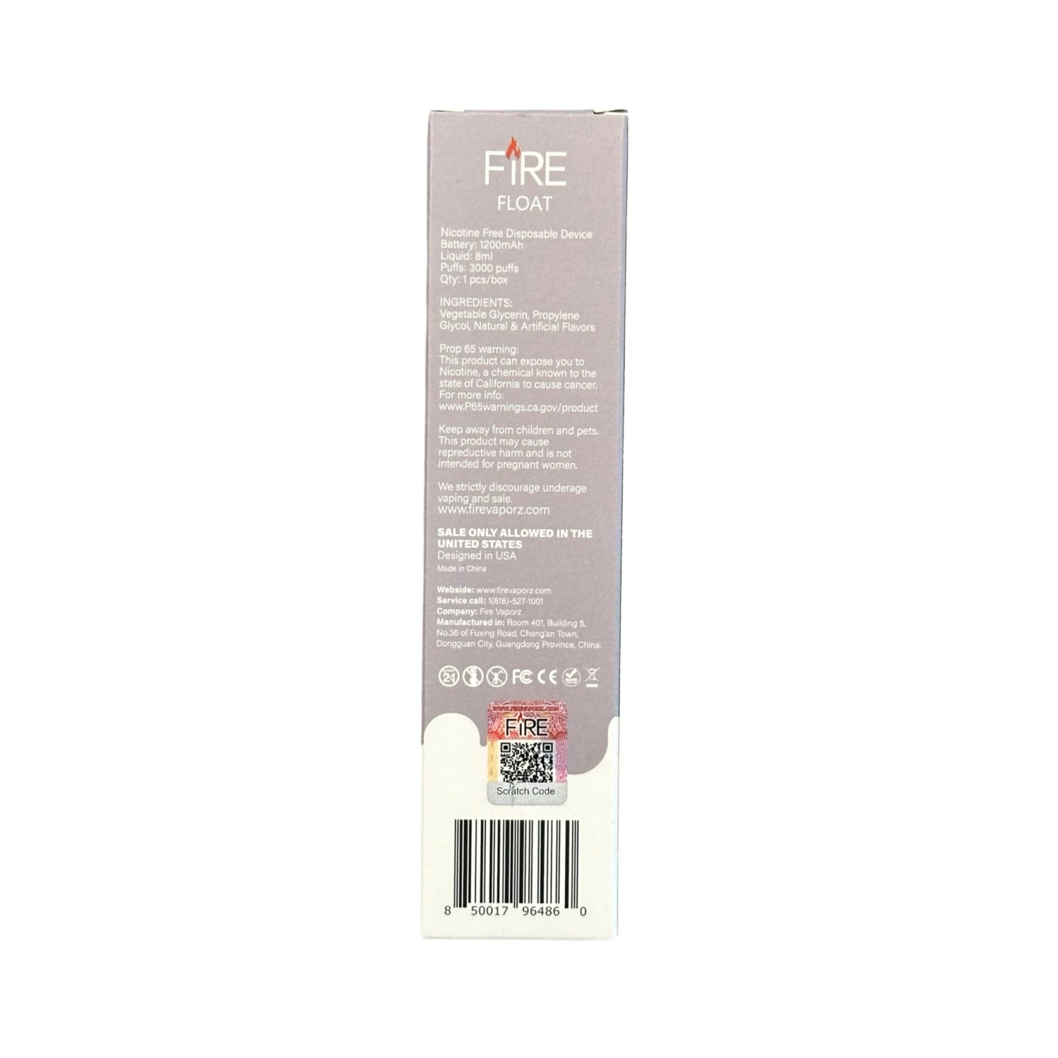 Clear - Fire Float 3000 - Zero Nicotine 3 Clear - Fire Float 3000 - Zero Nicotine - Image 3