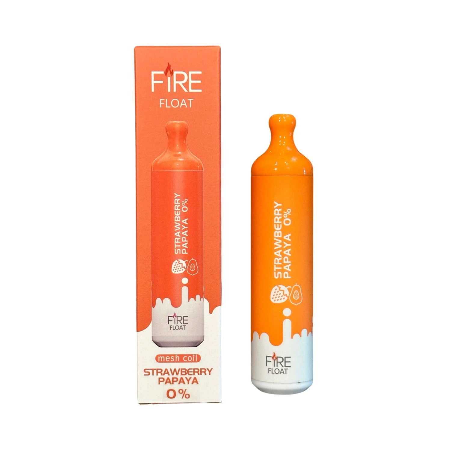 Strawberry Papaya - Fire Float 3000 - Zero Nicotine 2 Strawberry Papaya - Fire Float 3000 - Zero Nicotine - Image 2