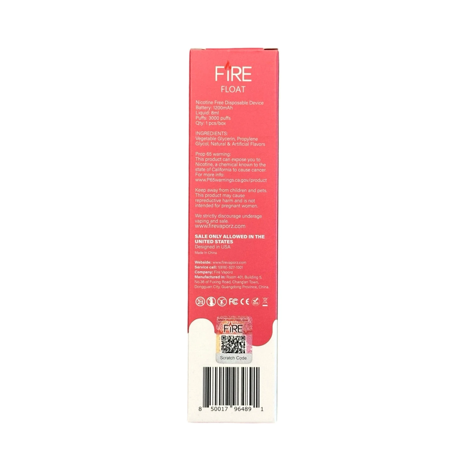Cranberry Grape - Fire Float 3000 - Zero Nicotine 3 Cranberry Grape - Fire Float 3000 - Zero Nicotine - Image 3