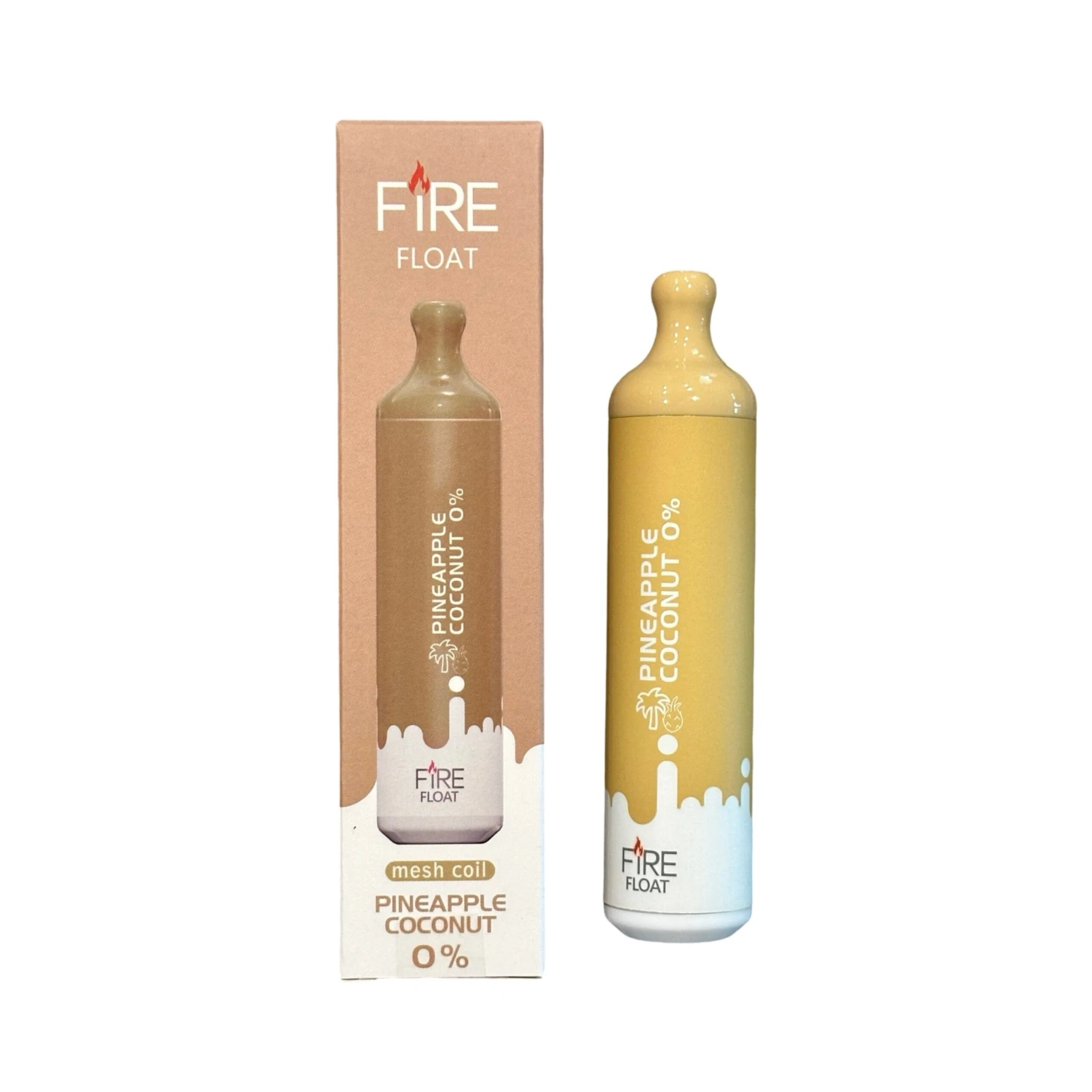 Pineapple Coconut - Fire Float 3000 - Zero Nicotine 2 Pineapple Coconut - Fire Float 3000 - Zero Nicotine - Image 2