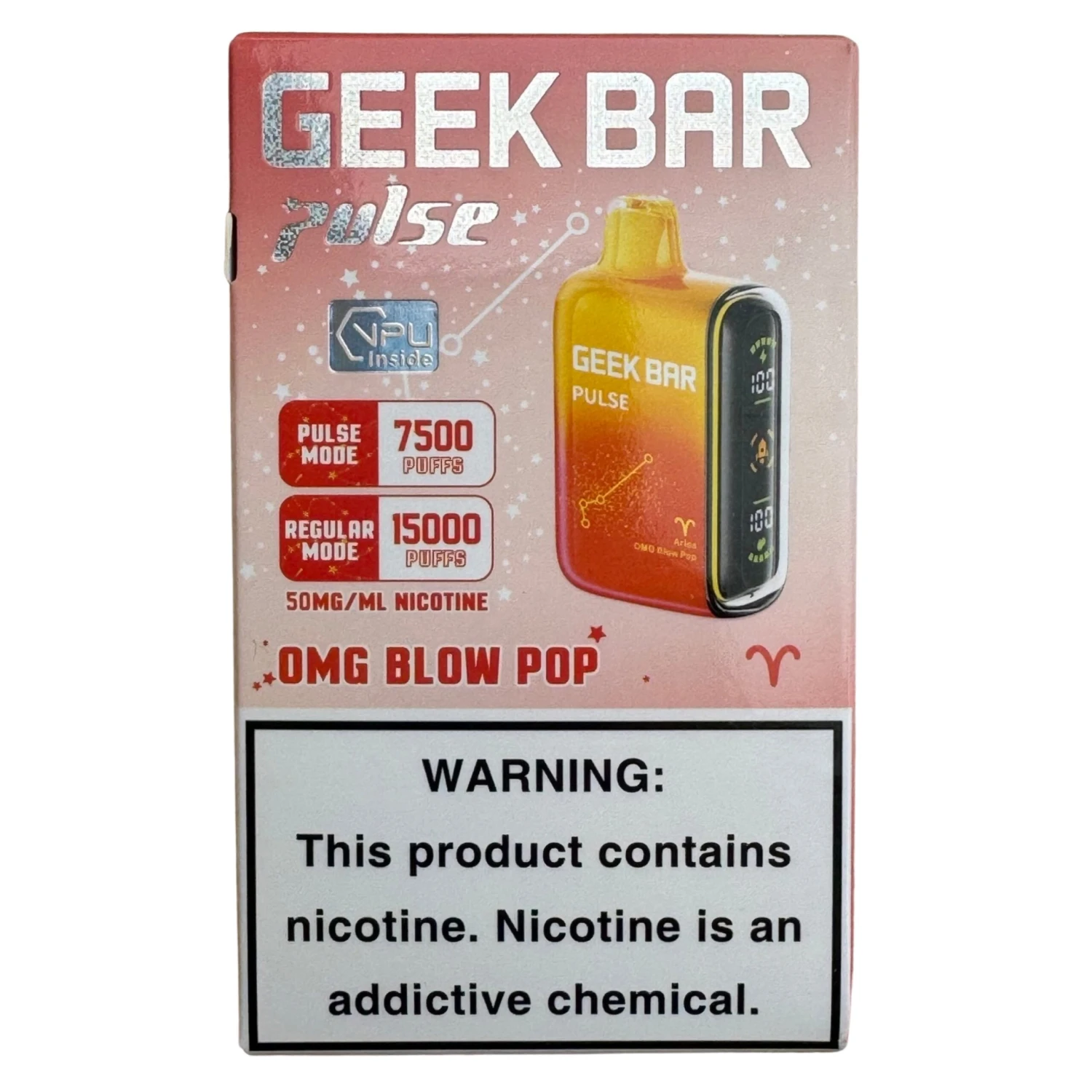 OMG B. Pop - Geek Bar Pulse 15000 1 OMG B. Pop - Geek Bar Pulse 15000