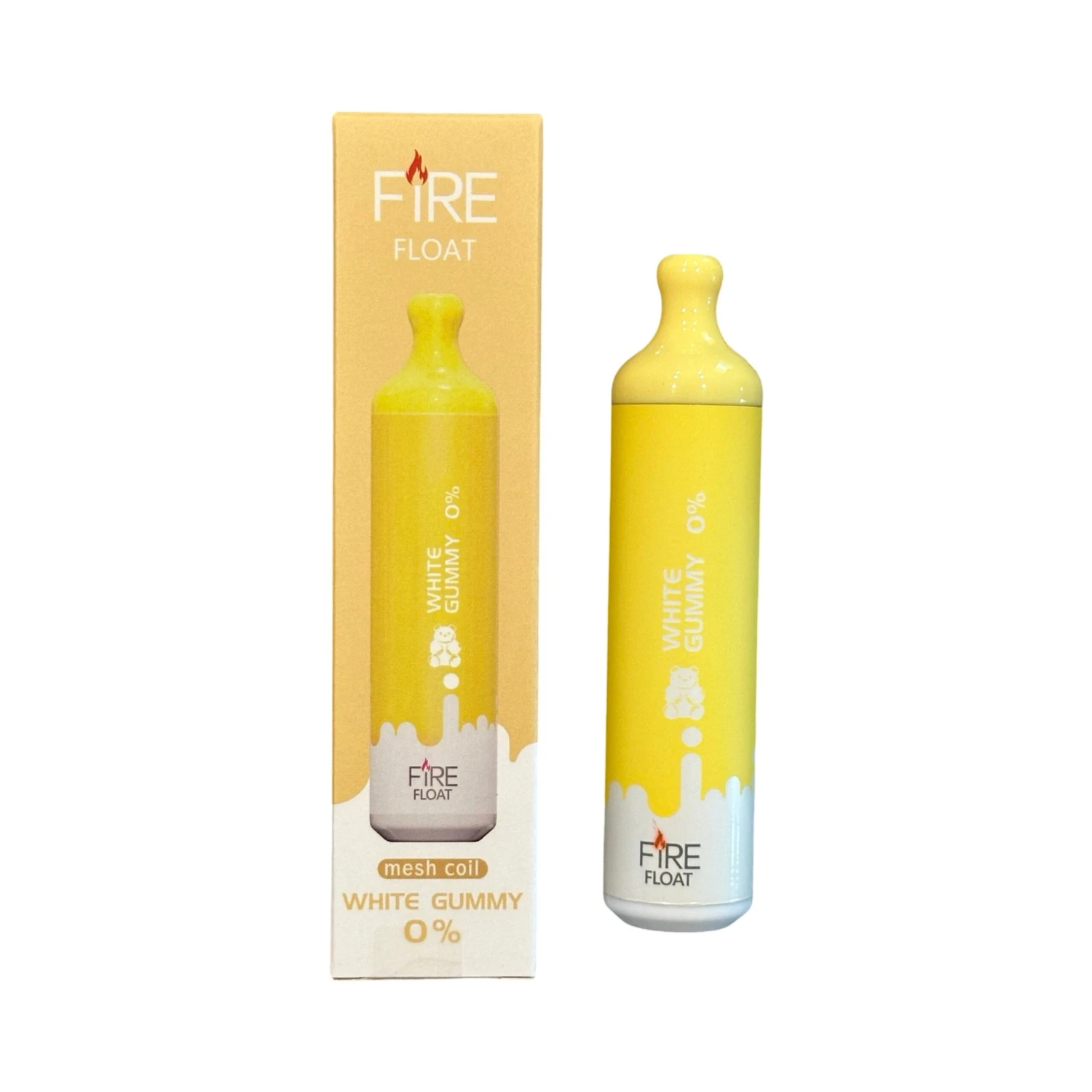 White Gummy - Fire Float 3000 - Zero Nicotine 2 White Gummy - Fire Float 3000 - Zero Nicotine - Image 2
