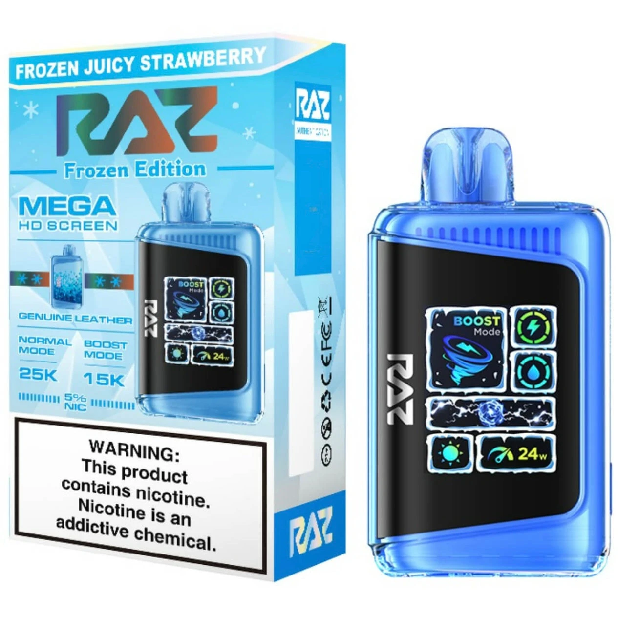 Frozen Juicy Strawberry - RAZ DC25000 2 Frozen Juicy Strawberry - RAZ DC25000 - Image 2