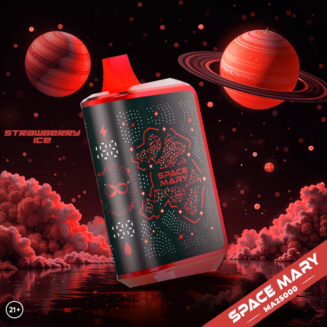 Strawberry Ice - Space Mary MA25000 1 Strawberry Ice - Space Mary MA25000