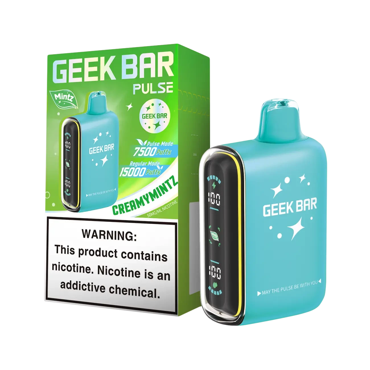 CreamyMintz - Geek Bar Pulse 15000 1 CreamyMintz - Geek Bar Pulse 15000