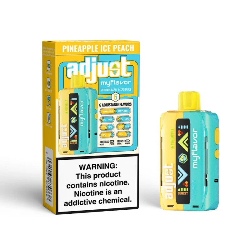Pineapple Ice Peach - Adjust MyFlavor 40K 1 Pineapple Ice Peach - Adjust MyFlavor 40K