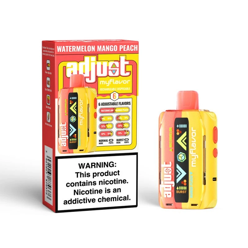 Watermelon Mango Peach - Adjust MyFlavor 40K 1 Watermelon Mango Peach - Adjust MyFlavor 40K