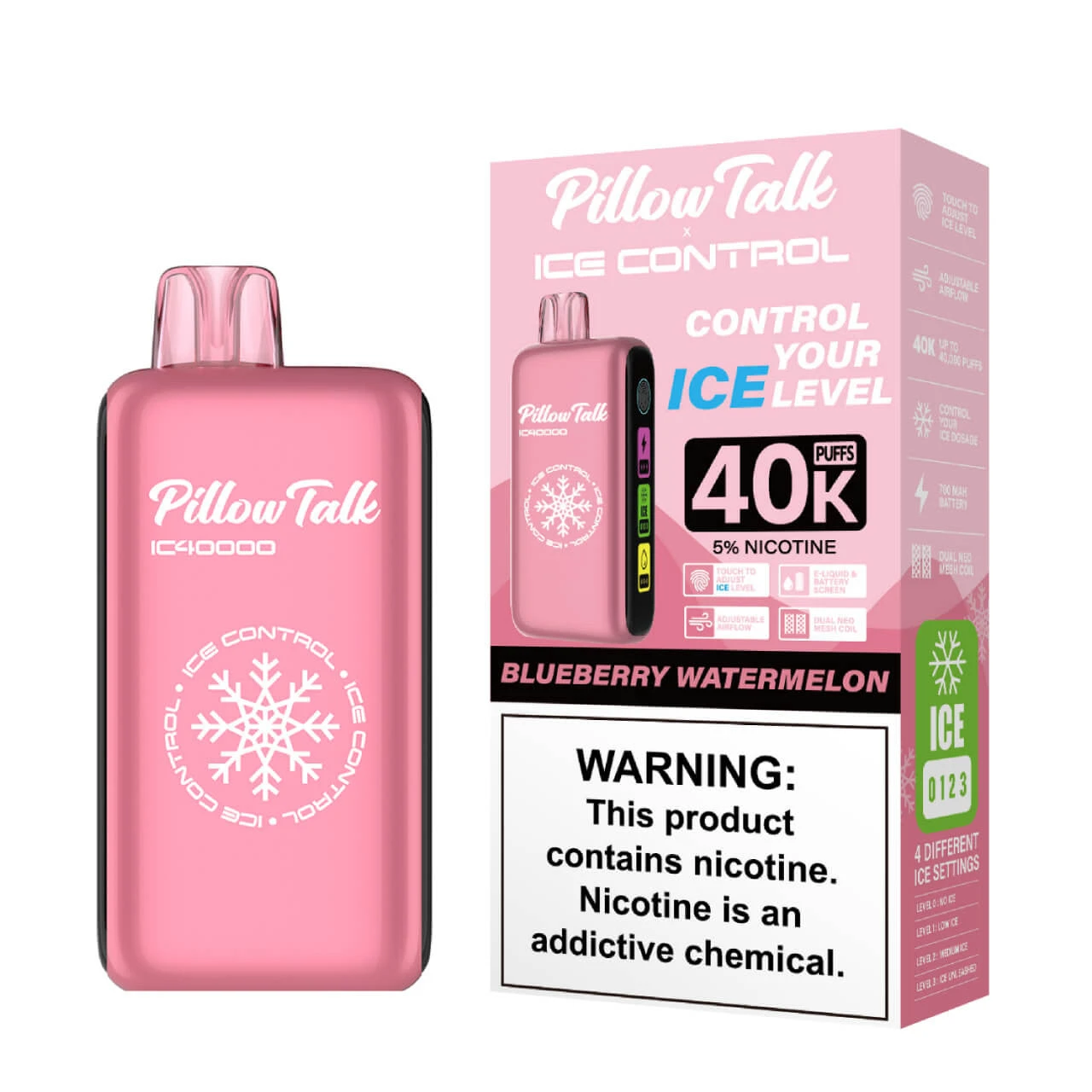 Blueberry Watermelon - Pillow Talk Ice Control IC40000 1 Blueberry Watermelon - Pillow Talk Ice Control IC40000