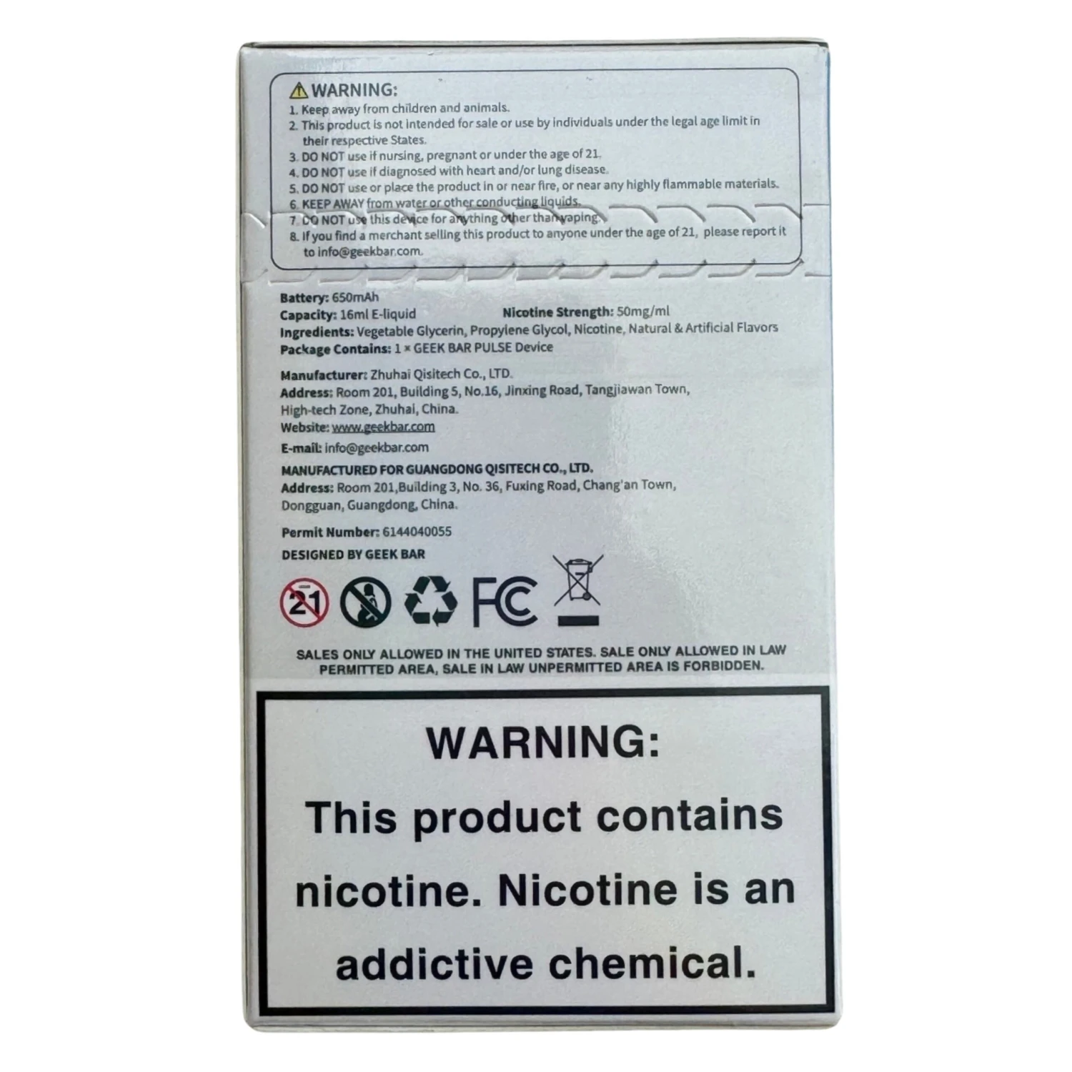 Blue Mint - Geek Bar Pulse 15000 3 Blue Mint - Geek Bar Pulse 15000 - Image 3