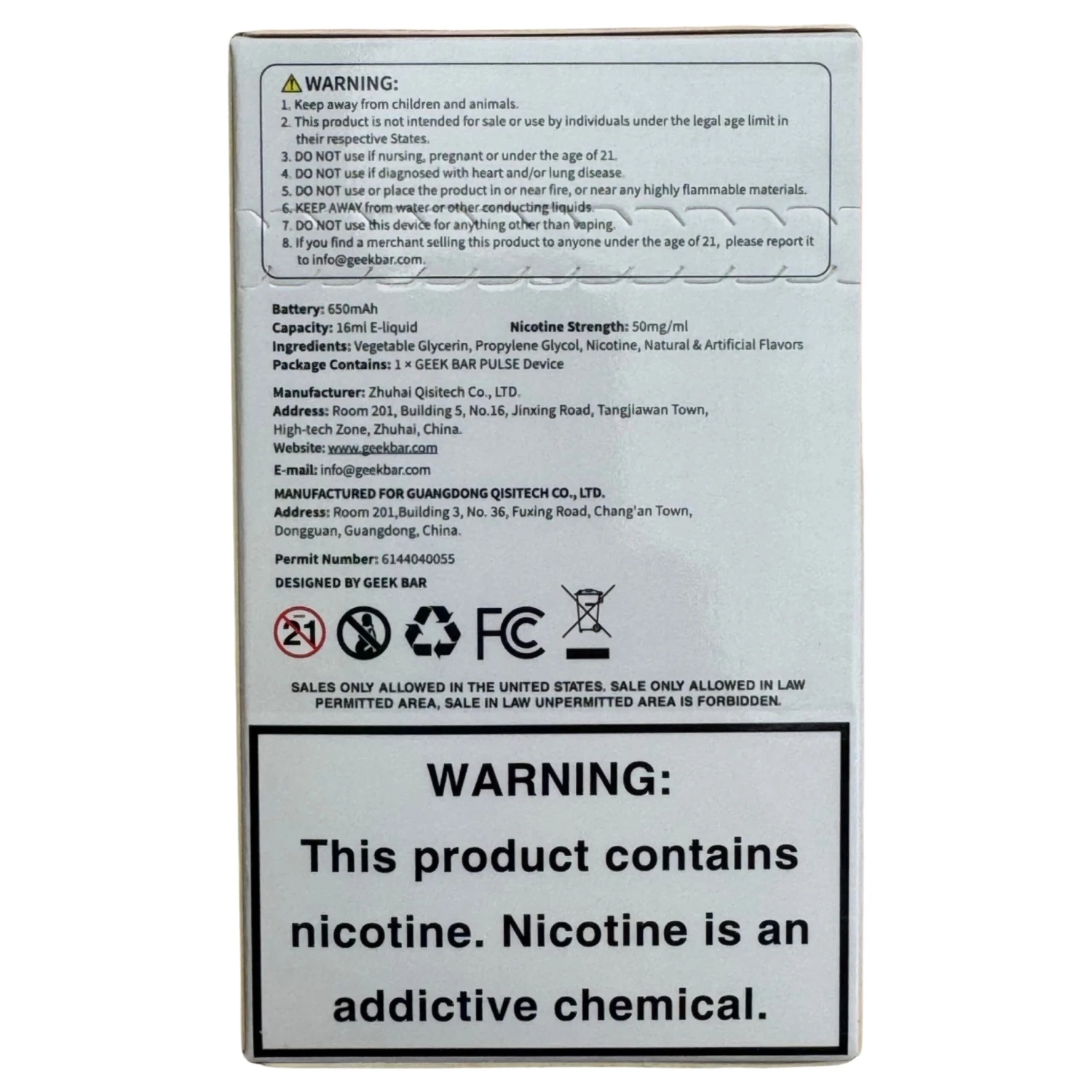 Orange Creamsicle - Geek Bar Pulse 15000 3 Orange Creamsicle - Geek Bar Pulse 15000 - Image 3