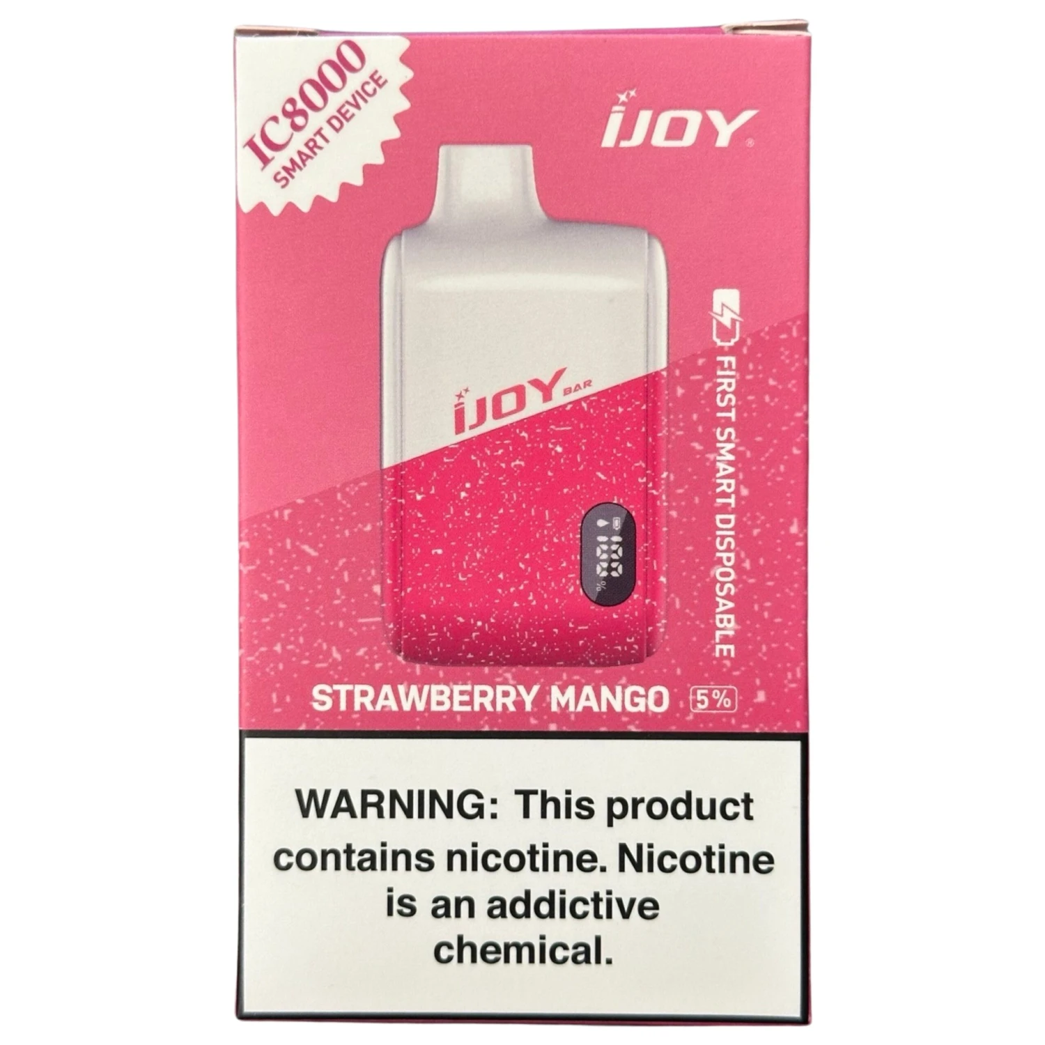 IJOY Bar IC8000 - Strawberry Mango 1 IJOY Bar IC8000 - Strawberry Mango