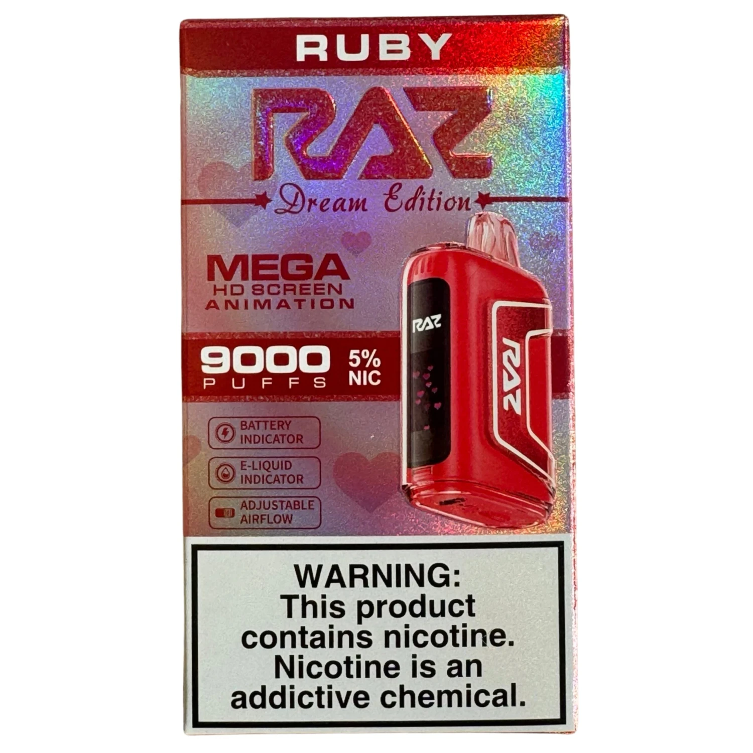 Ruby (Strawberry Raspberry Cherry) - RAZ TN9000 2 Ruby (Strawberry Raspberry Cherry) - RAZ TN9000 - Image 2