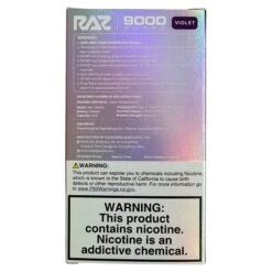 Violet (Grapes Strawberries) - RAZ TN9000 8 Violet (Grapes Strawberries) - RAZ TN9000 -E-Cigarette Shop IMG 3523