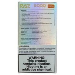 Orange Raspberry - RAZ TN9000 -E-Cigarette Shop IMG 3527