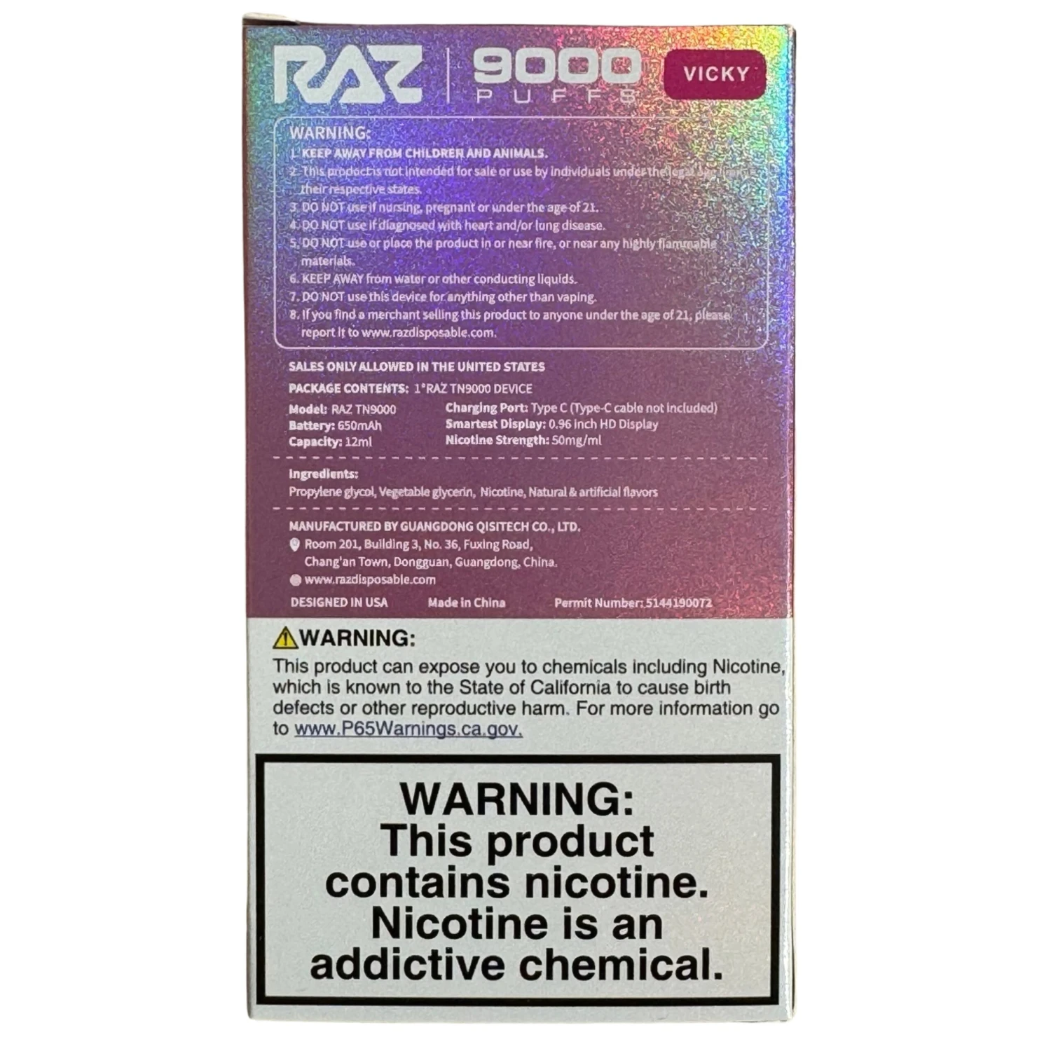 Vicky (Pink Lemonade) - RAZ TN9000 4 Vicky (Pink Lemonade) - RAZ TN9000 - Image 4