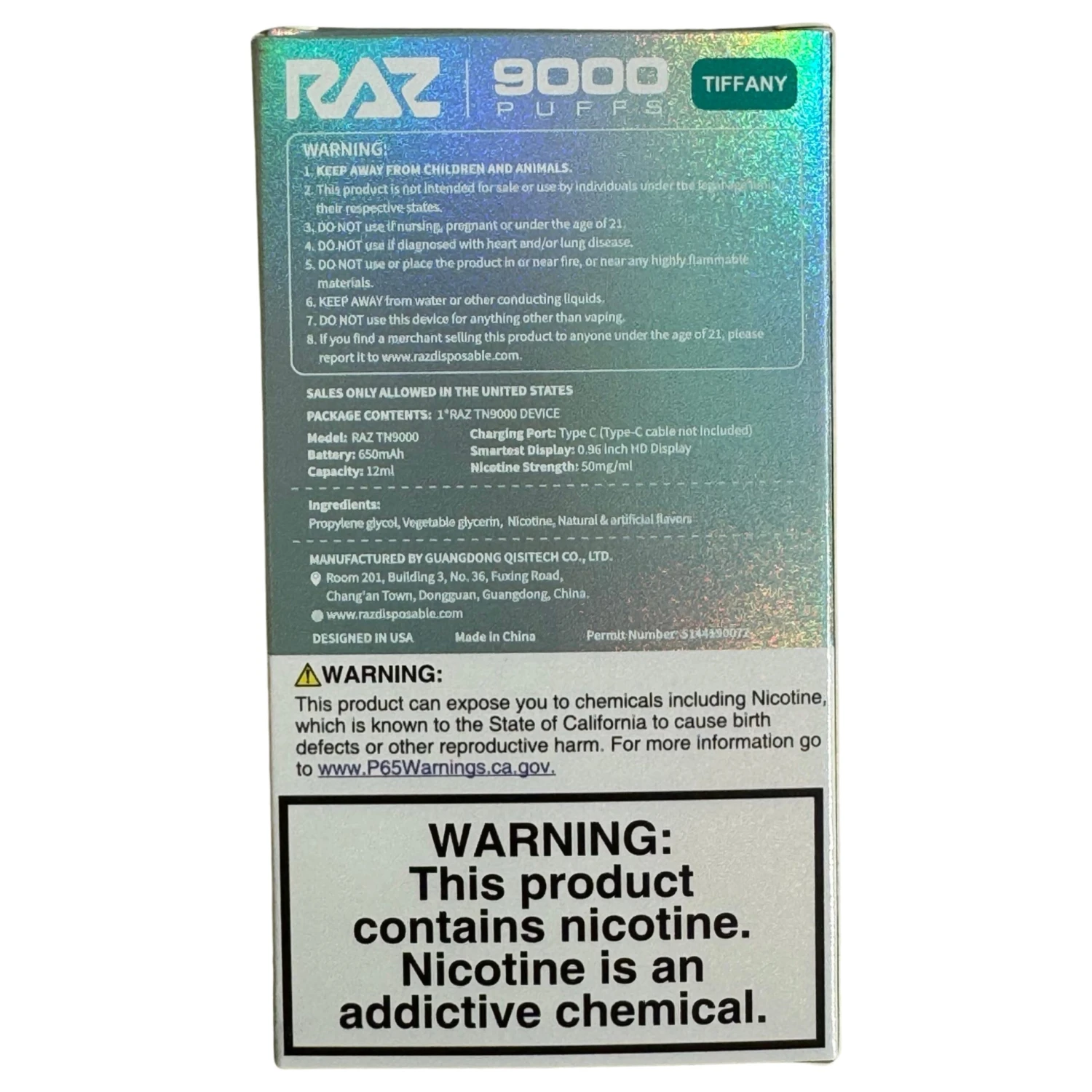 Tiffany (Kiwi Watermelon) - RAZ TN9000 4 Tiffany (Kiwi Watermelon) - RAZ TN9000 - Image 4