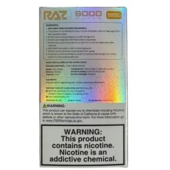 Banana Coconut - RAZ TN9000 7 Banana Coconut - RAZ TN9000 -E-Cigarette Shop IMG 3550