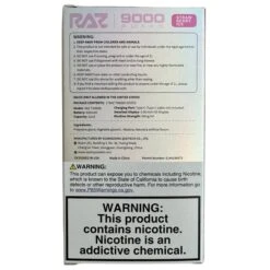Strawberry Ice - RAZ TN9000 8 Strawberry Ice - RAZ TN9000 -E-Cigarette Shop IMG 3555