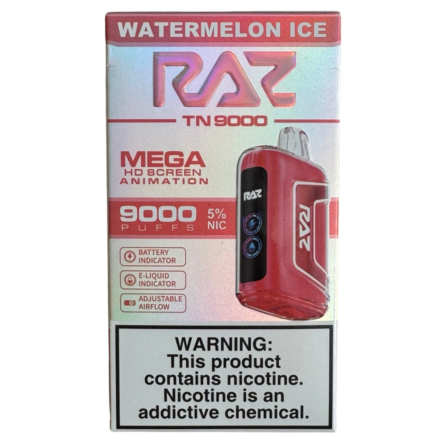 Watermelon Ice - RAZ TN9000 2 Watermelon Ice - RAZ TN9000 - Image 2