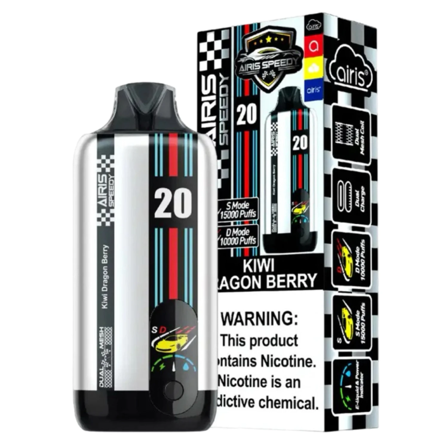 Kiwi Dragon Berry - Airis - Speedy 15000 1 Kiwi Dragon Berry - Airis - Speedy 15000