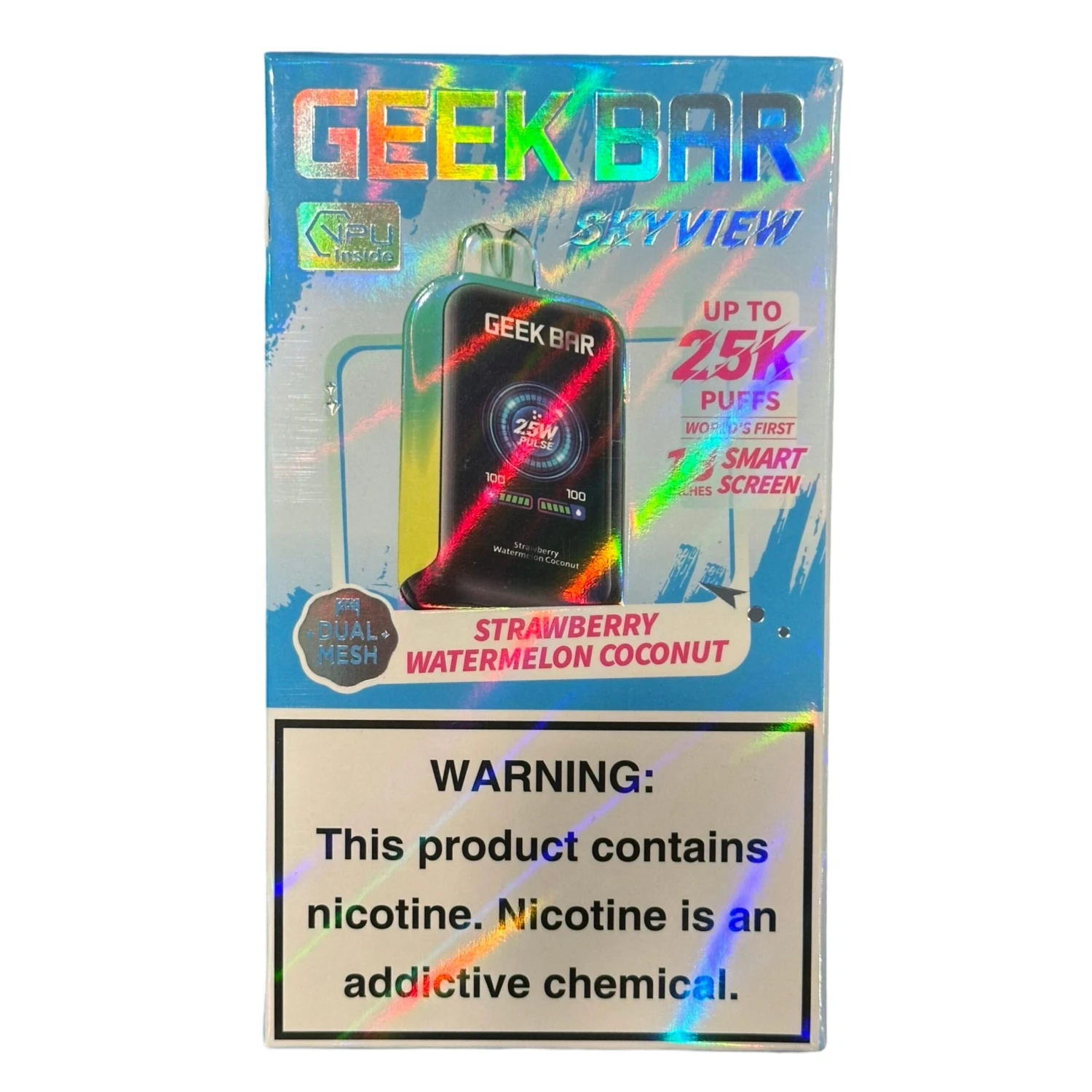 Strawberry Watermelon Coconut - Geek Bar Skyview 25000 1 Strawberry Watermelon Coconut - Geek Bar Skyview 25000