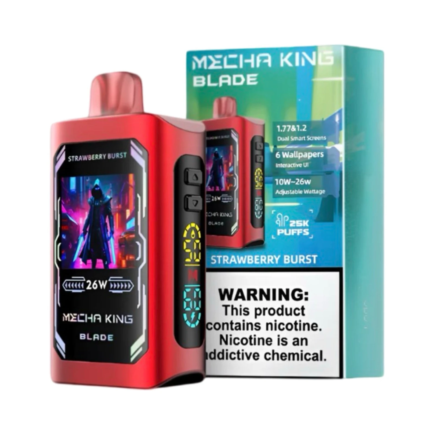 Strawberry Burst - Mecha King - Blade 25000 1 Strawberry Burst - Mecha King - Blade 25000