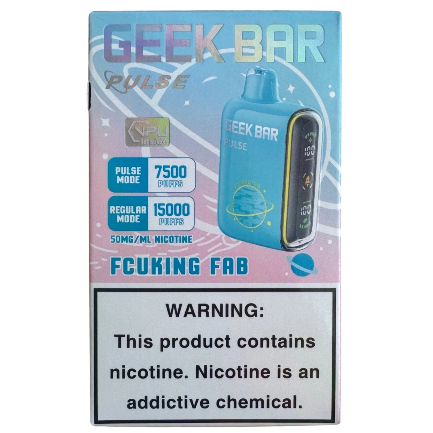 Fcuking FAB (Fruity Tropical) - Geek Bar Pulse 15000 1 Fcuking FAB (Fruity Tropical) - Geek Bar Pulse 15000