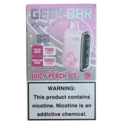 Juicy Peach Ice - Geek Bar Pulse 15000
