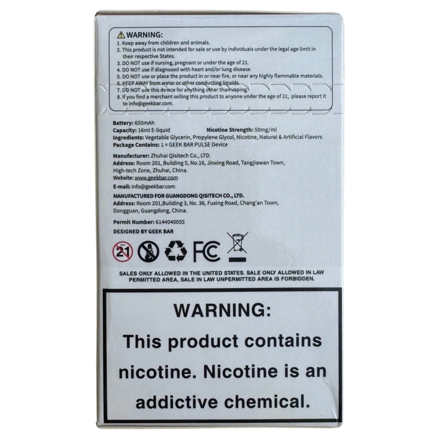 Juicy Peach Ice - Geek Bar Pulse 15000 3 Juicy Peach Ice - Geek Bar Pulse 15000 - Image 3