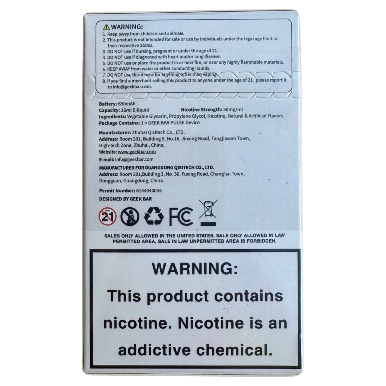 Watermelon Ice - Geek Bar Pulse 15000 3 Watermelon Ice - Geek Bar Pulse 15000 - Image 3