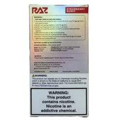 Strawberry Burst - RAZ DC25000 8 Strawberry Burst - RAZ DC25000 -E-Cigarette Shop IMG 5143
