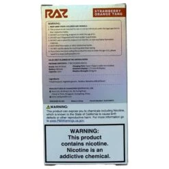 Strawberry Orange Tang - RAZ DC25000 8 Strawberry Orange Tang - RAZ DC25000 -E-Cigarette Shop IMG 5147
