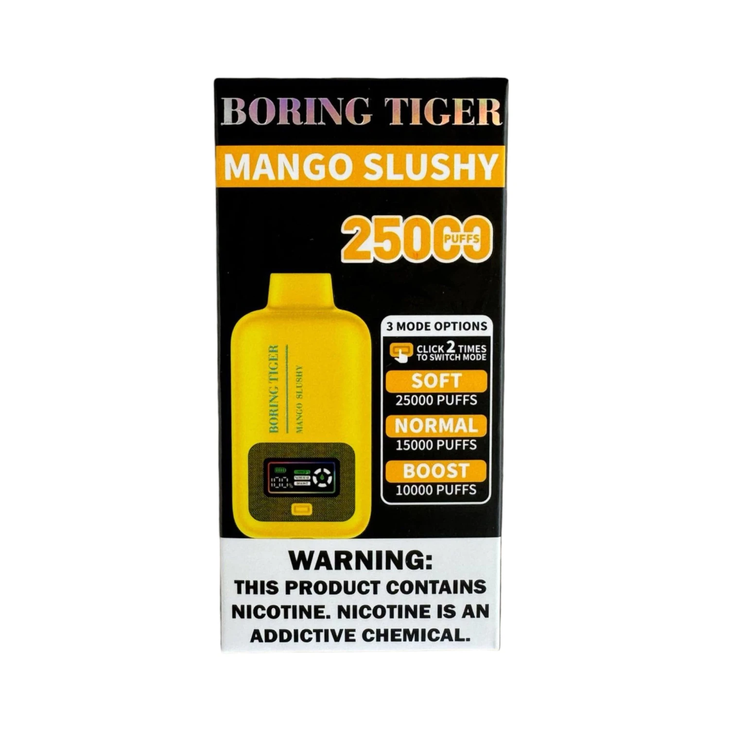 Mango Slushy - Luffbar Boring Tiger 25000 2 Mango Slushy - Luffbar Boring Tiger 25000 - Image 2