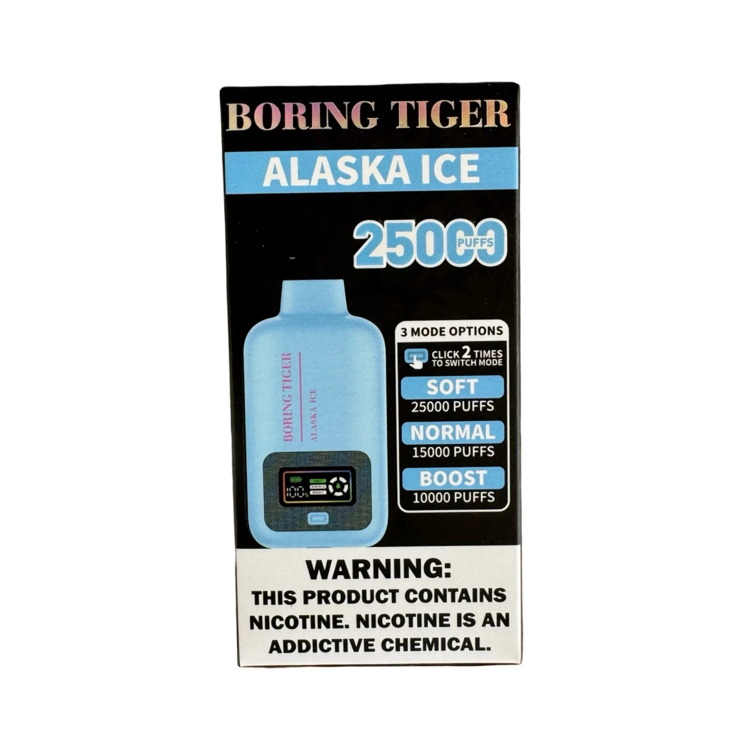 Alaska Ice – Luffbar Boring Tiger 25000 2 Alaska Ice – Luffbar Boring Tiger 25000 - Image 2