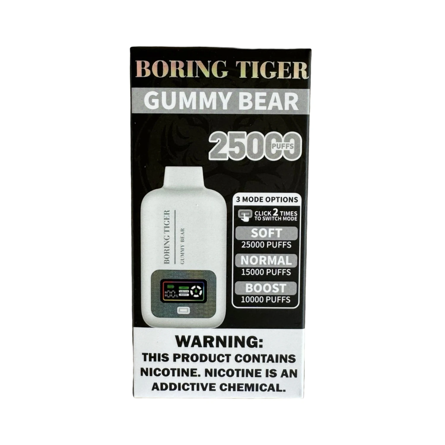 Gummy Bear - Luffbar Boring Tiger 25000 2 Gummy Bear - Luffbar Boring Tiger 25000 - Image 2