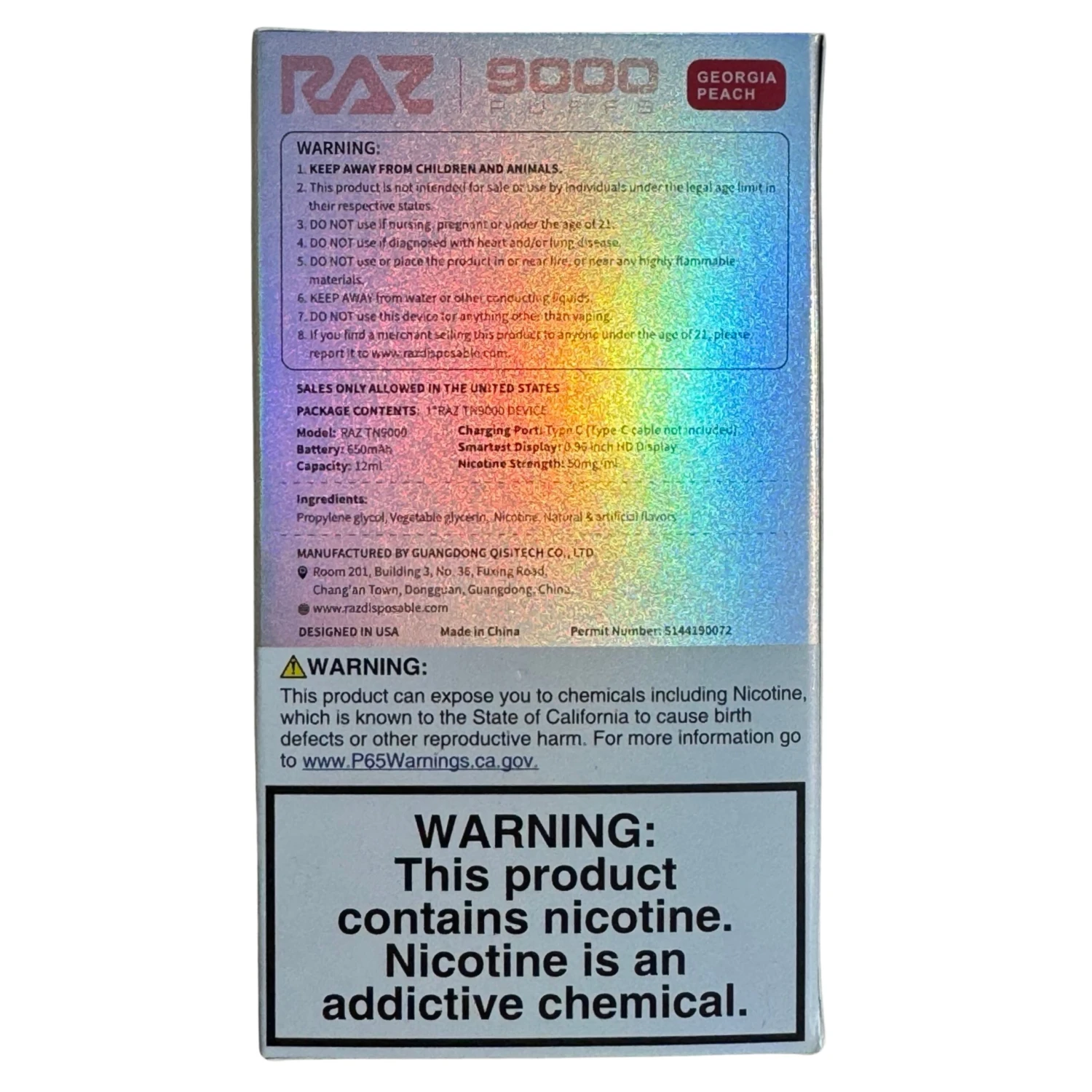 Georgia Peach - RAZ TN9000 4 Georgia Peach - RAZ TN9000 - Image 4