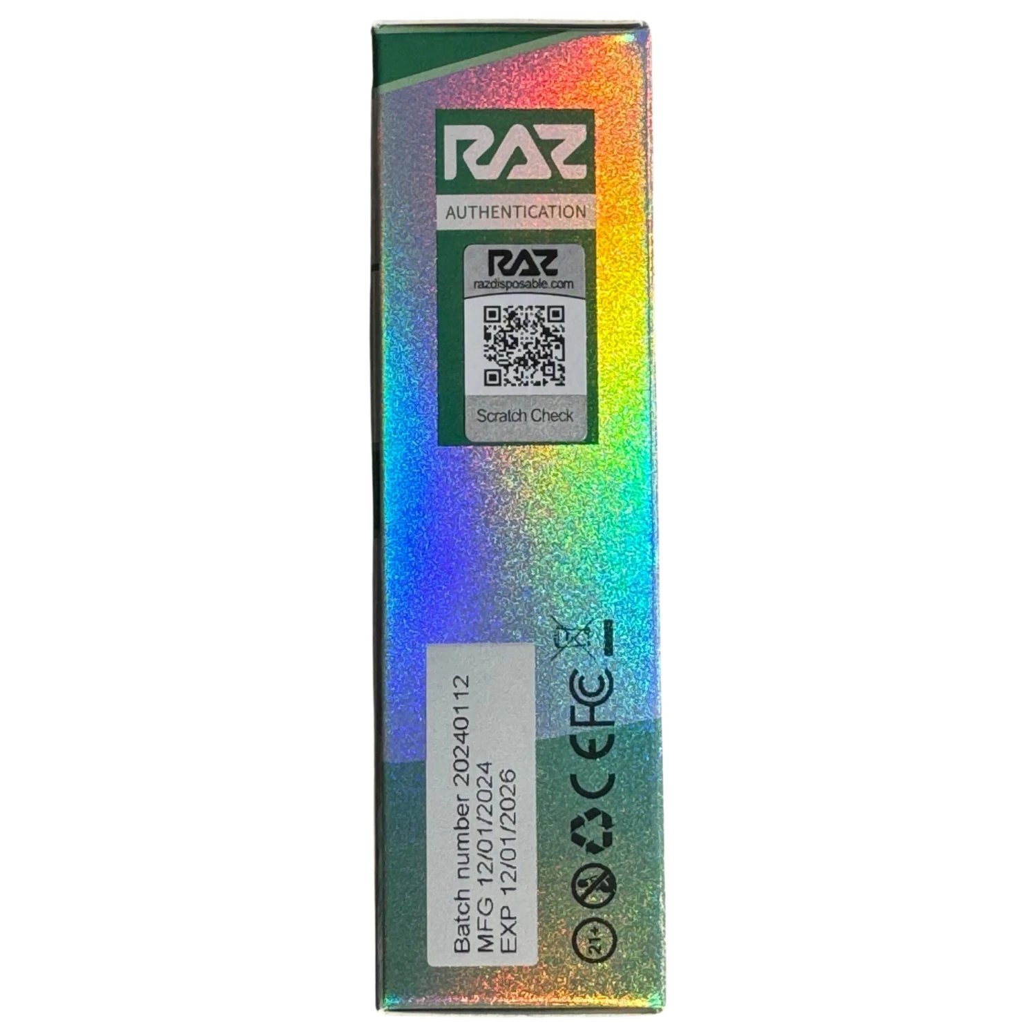 White Gummy Watermelon - RAZ TN9000 3 White Gummy Watermelon - RAZ TN9000 - Image 3