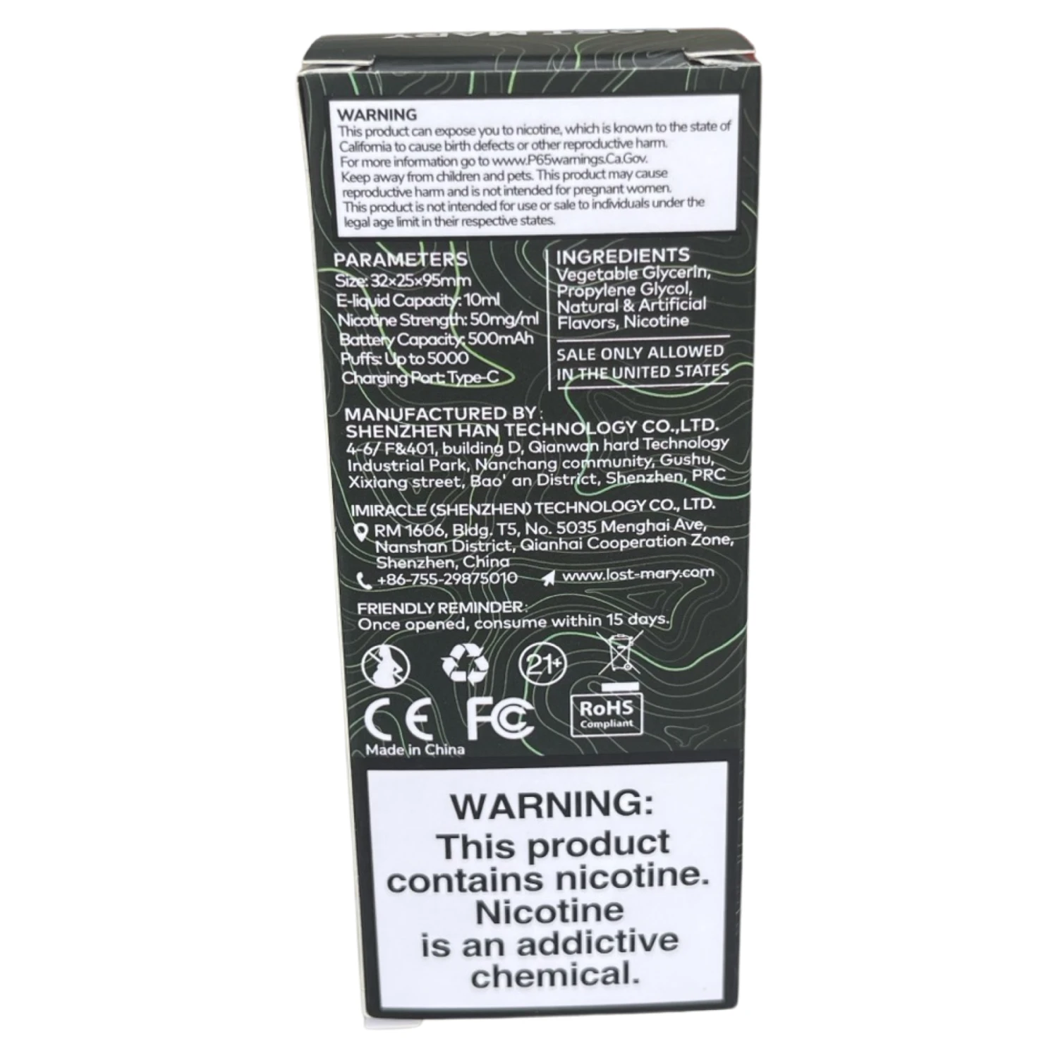Lost Mary MO5000 - Pineapple Apple Pear 10 Lost Mary MO5000 - Pineapple Apple Pear - Image 10