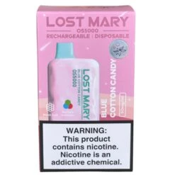 Blue Cotton Candy (Blueberry P&B Cloudd) - Lost Mary OS5000 18 Blue Cotton Candy (Blueberry P&B Cloudd) - Lost Mary OS5000 -E-Cigarette Shop LMOS5000 8 78c80ba1 341e 4d5f bf16 ea9ab232c0b2