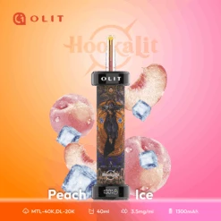 Peach Ice - Olit 40K Hookah