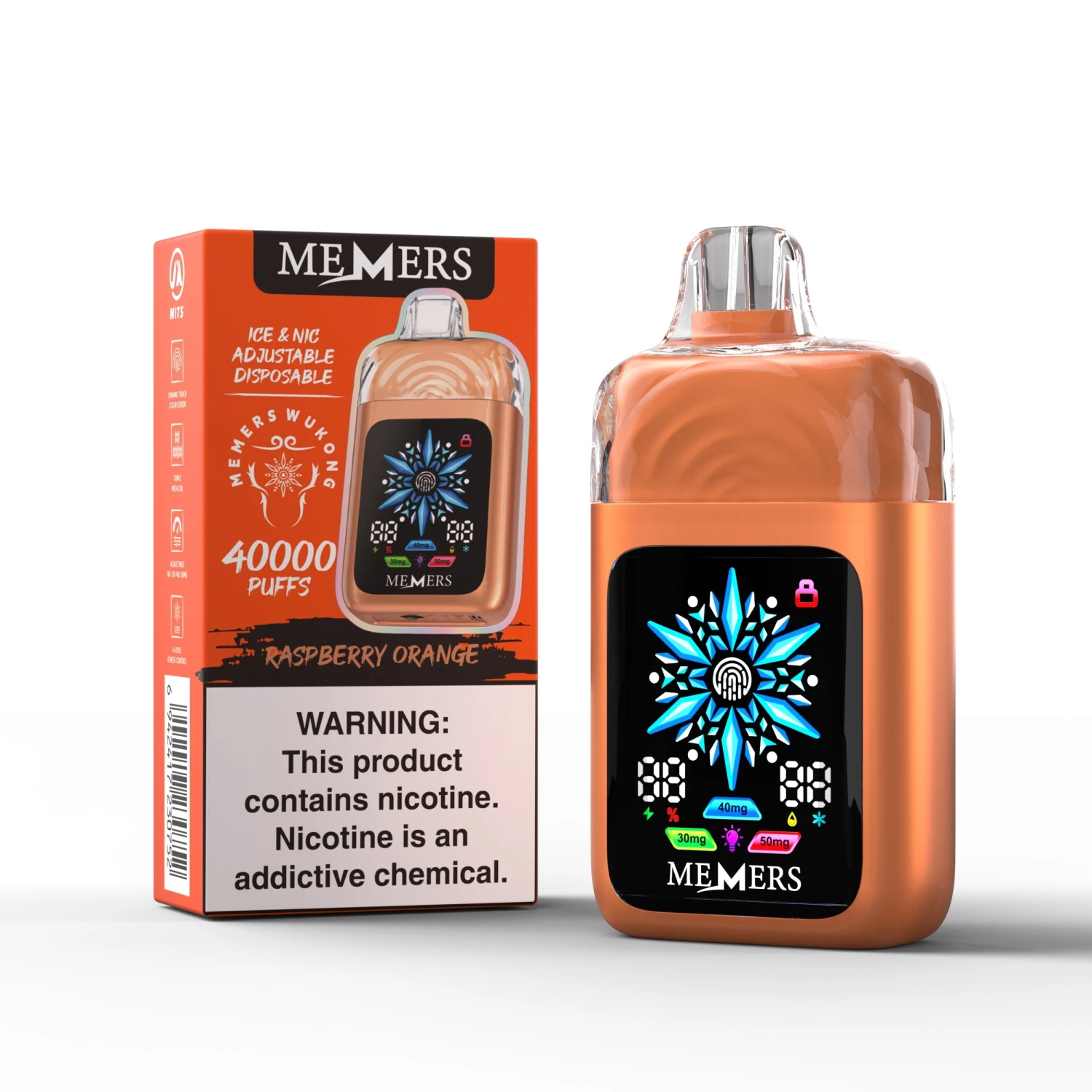 Raspberry Orange - Memers - Wukong V40K 1 Raspberry Orange - Memers - Wukong V40K