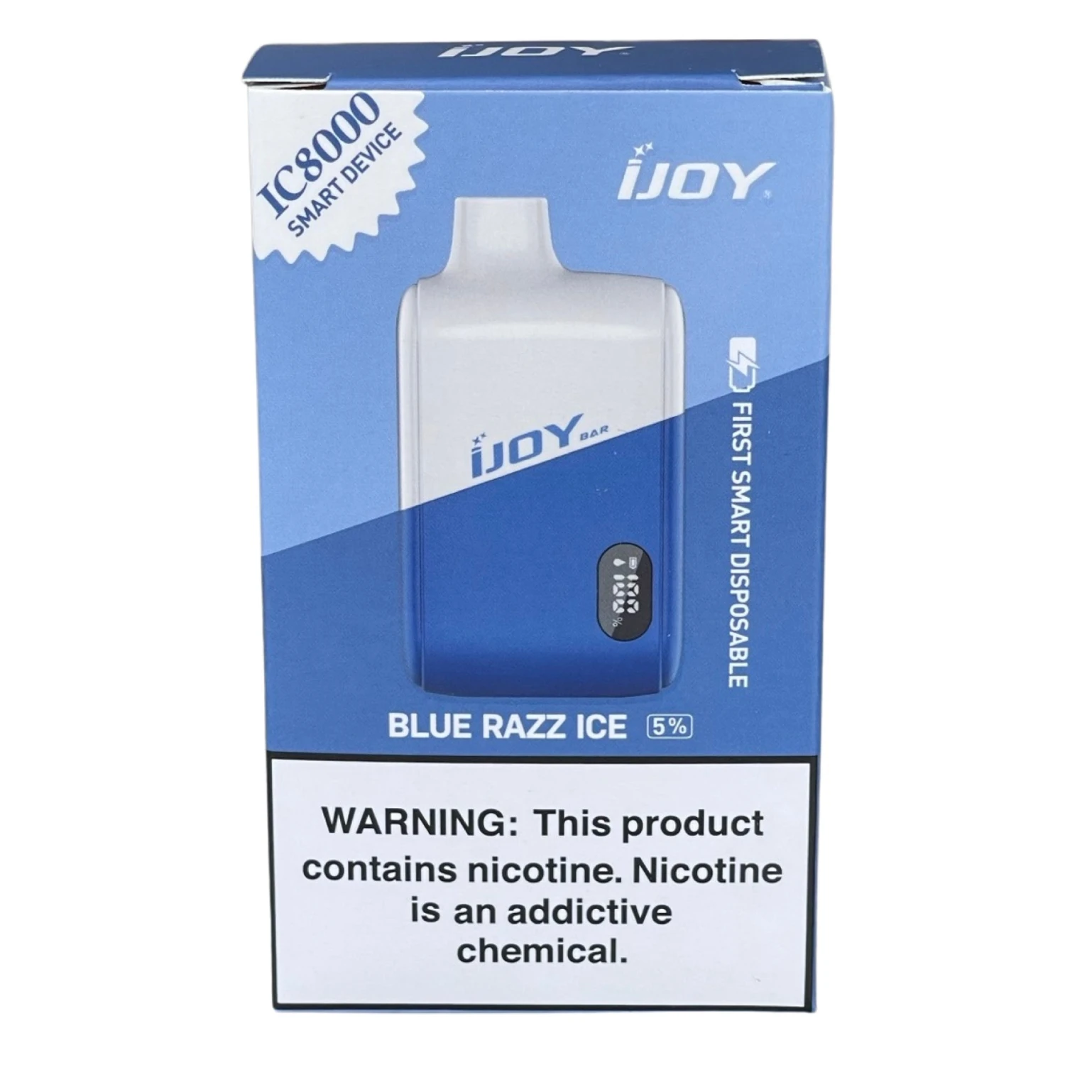 IJOY Bar IC8000 - Blue Razz Ice 1 IJOY Bar IC8000 - Blue Razz Ice
