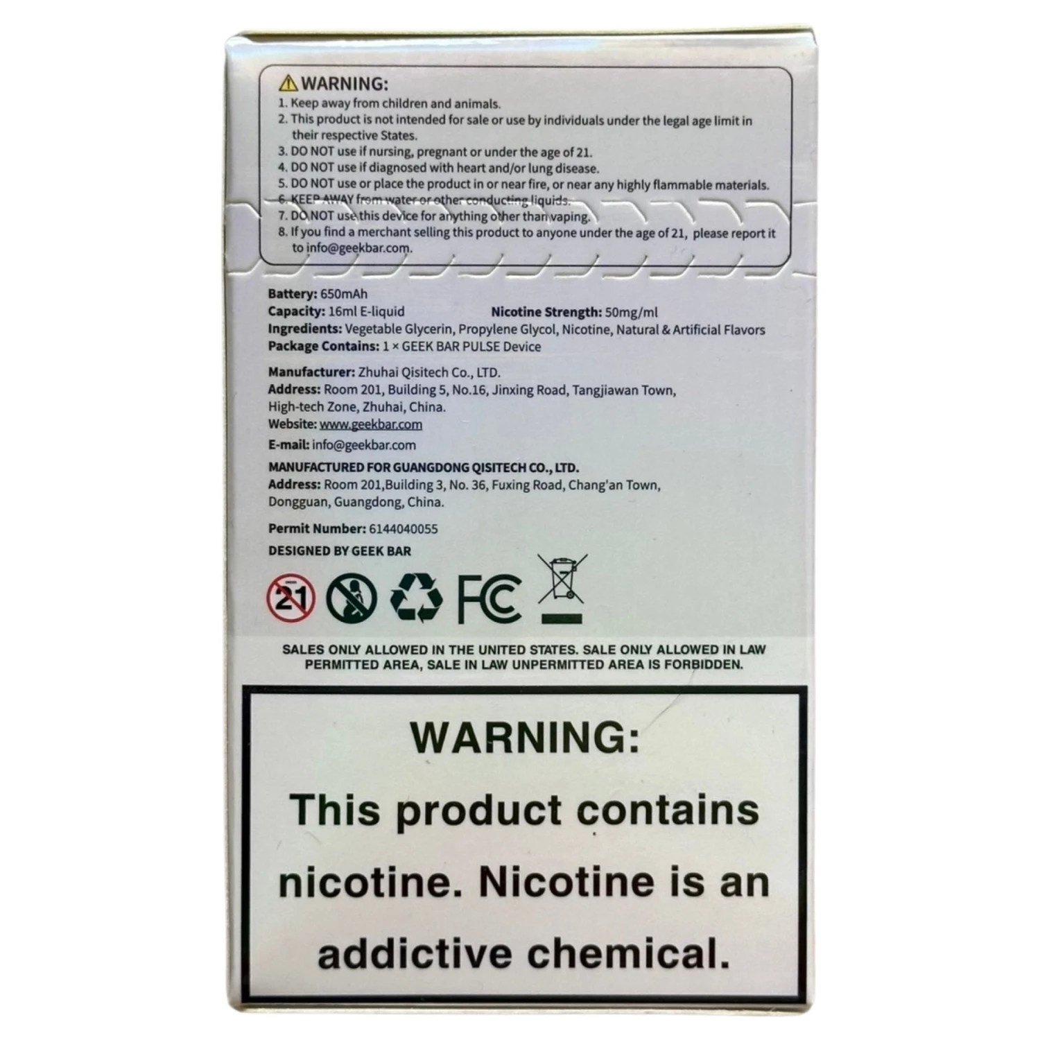 California Cherry - Geek Bar Pulse 15000 3 California Cherry - Geek Bar Pulse 15000 - Image 3