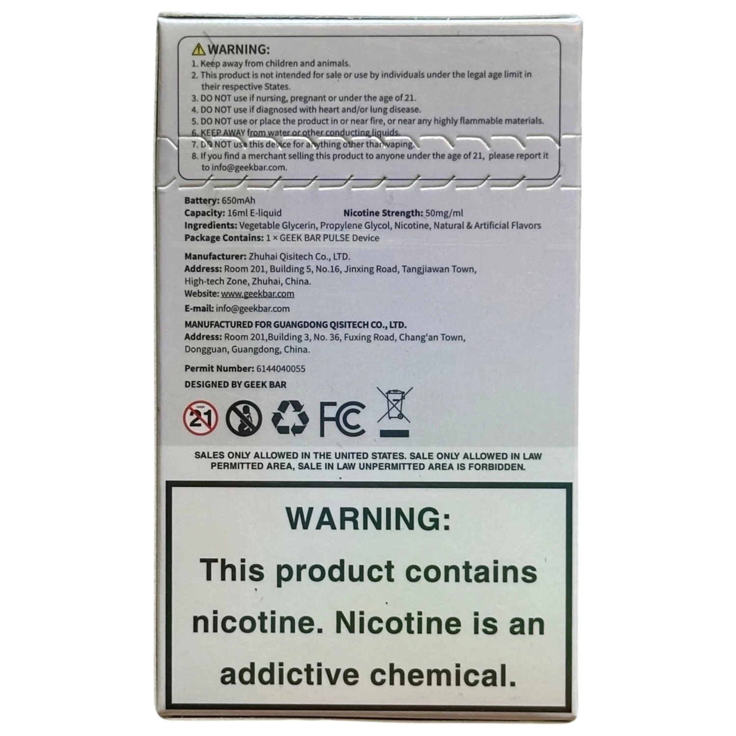 Blue Razz Ice - Geek Bar Pulse 15000 3 Blue Razz Ice - Geek Bar Pulse 15000 - Image 3