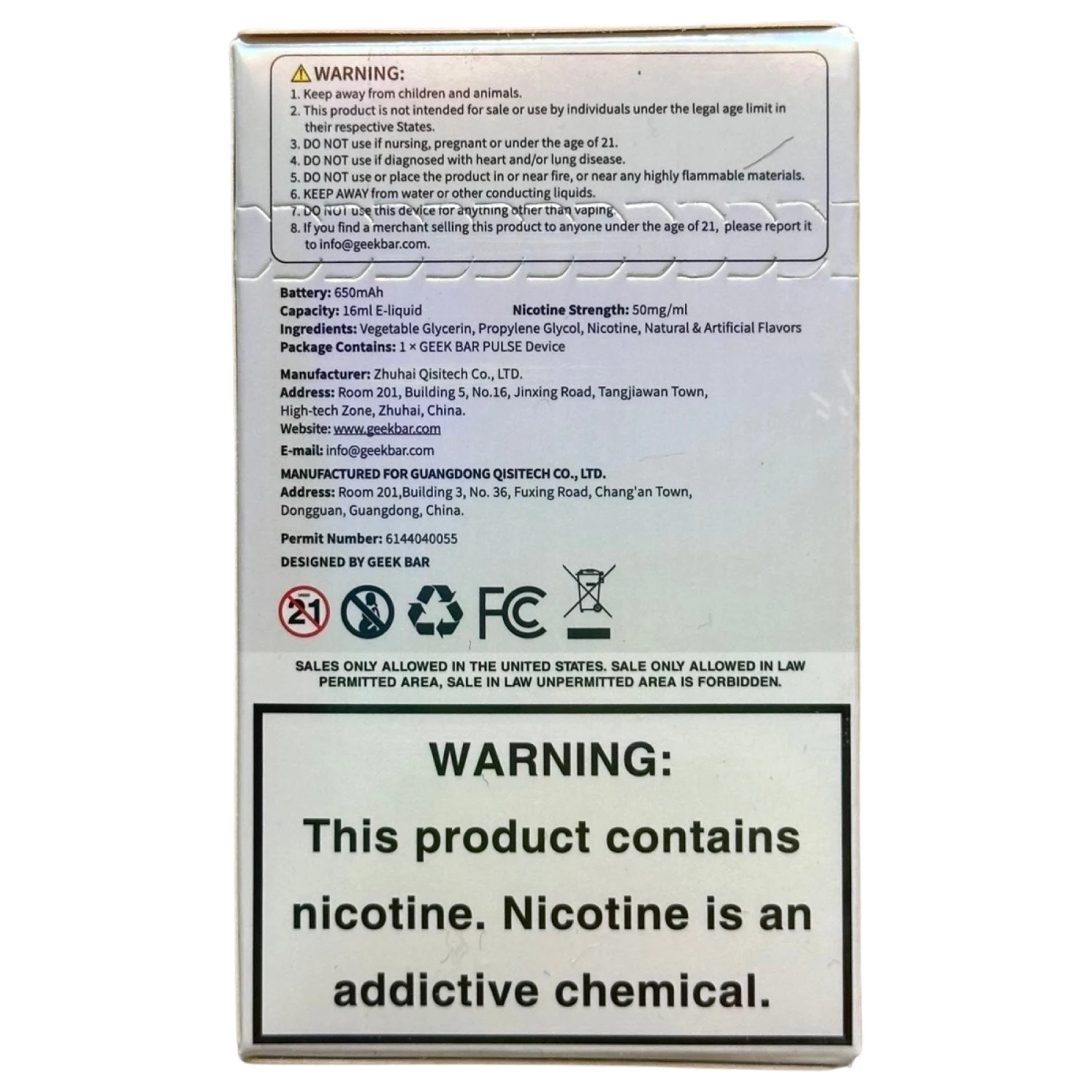 Strawberry Mango - Geek Bar Pulse 15000 3 Strawberry Mango - Geek Bar Pulse 15000 - Image 3