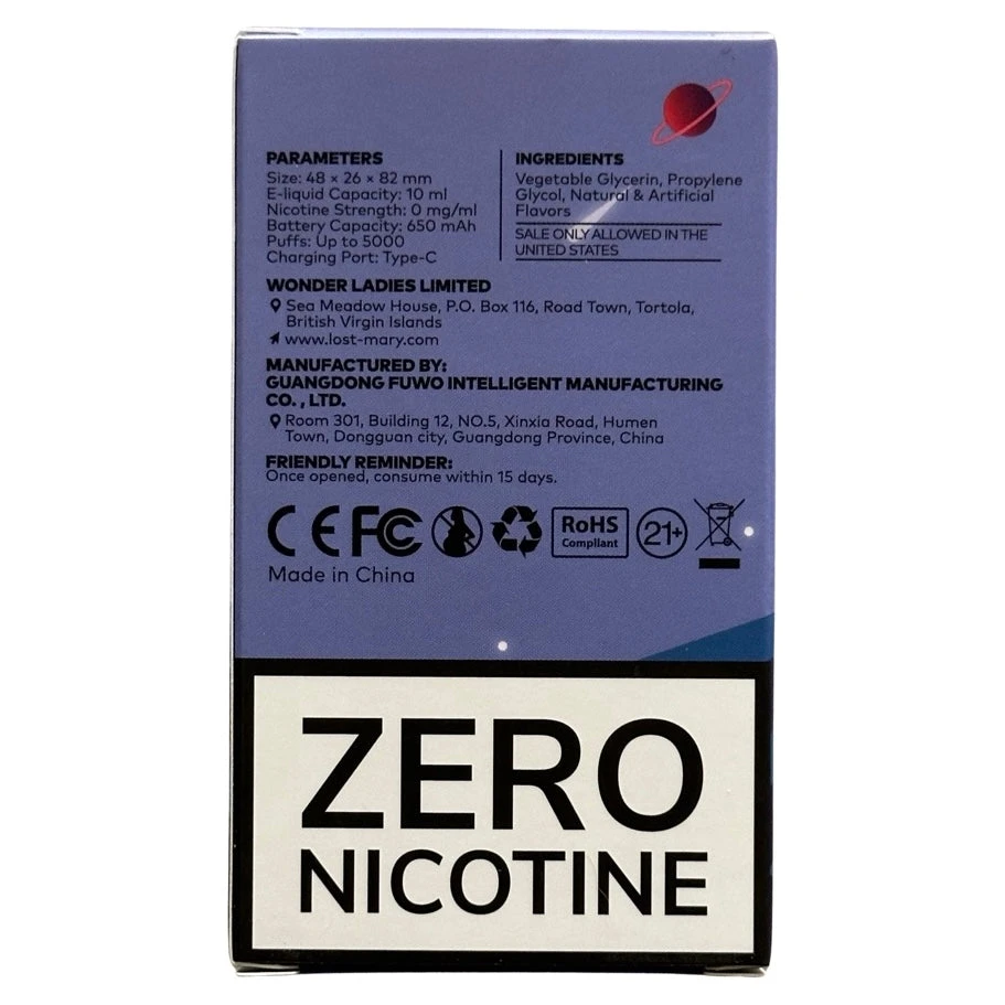 Watermelon - Lost Mary OS5000 - Zero Nicotine 6 Watermelon - Lost Mary OS5000 - Zero Nicotine - Image 6