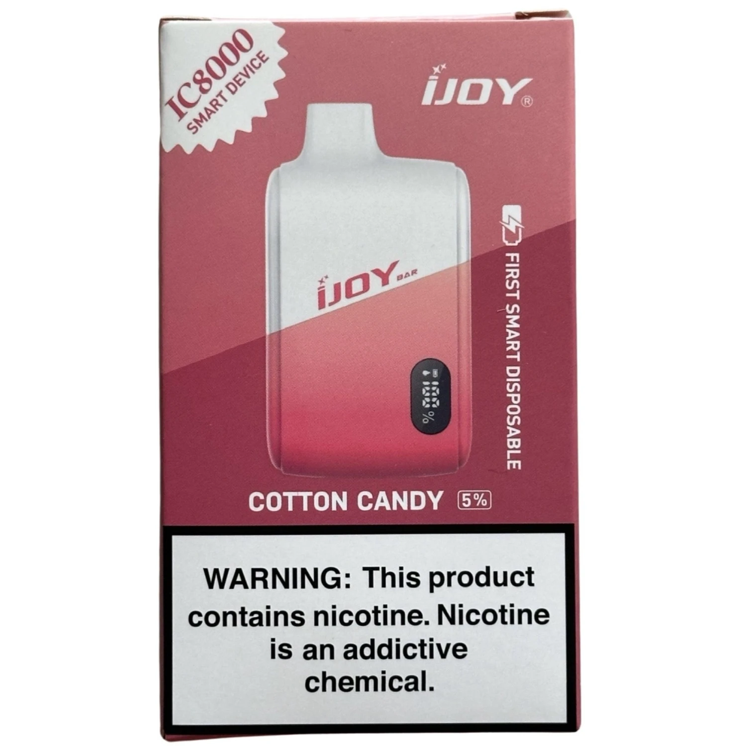 IJOY Bar IC8000 - Cotton Candy 1 IJOY Bar IC8000 - Cotton Candy
