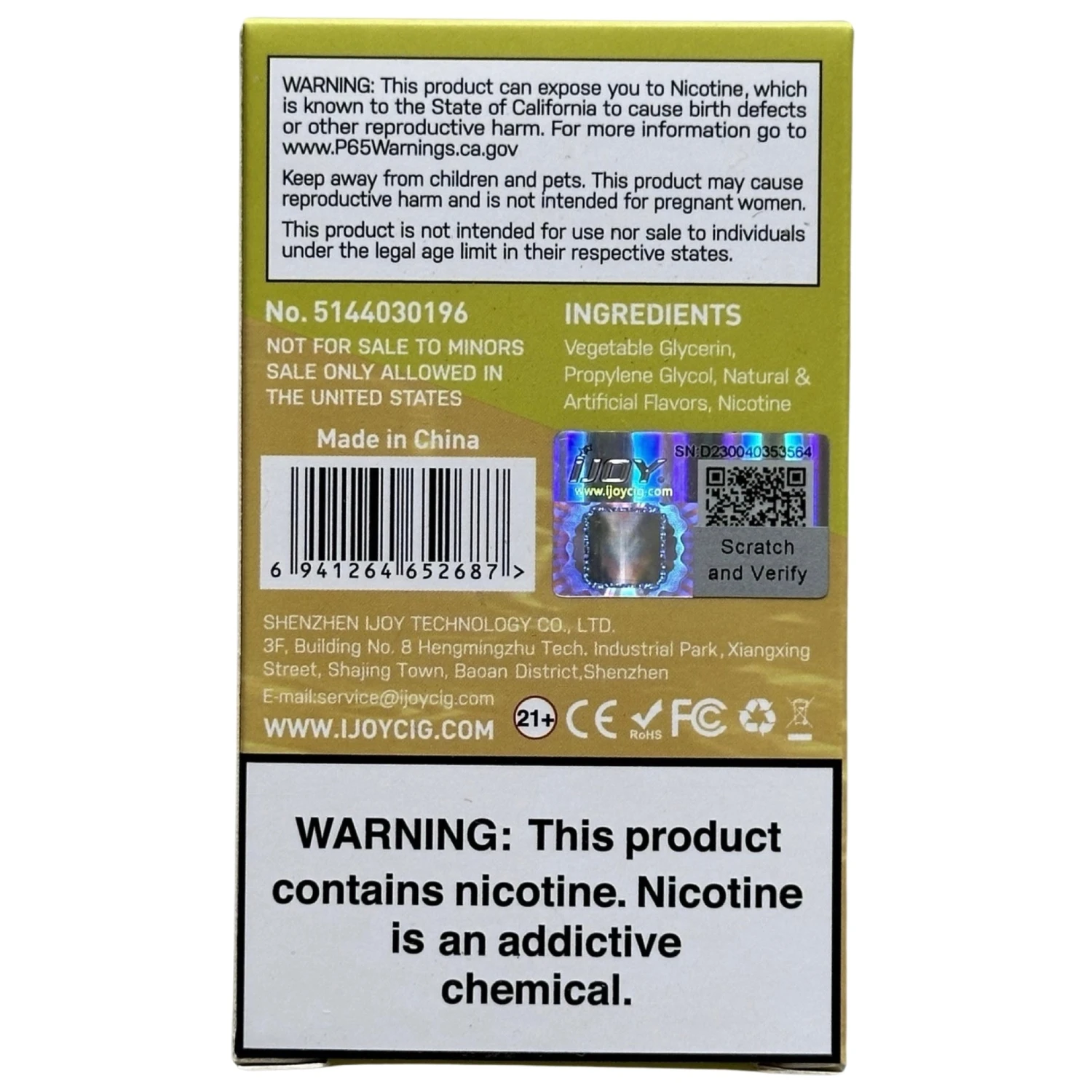 IJOY Bar IC8000 - Cherry Cola 3 IJOY Bar IC8000 - Cherry Cola - Image 3