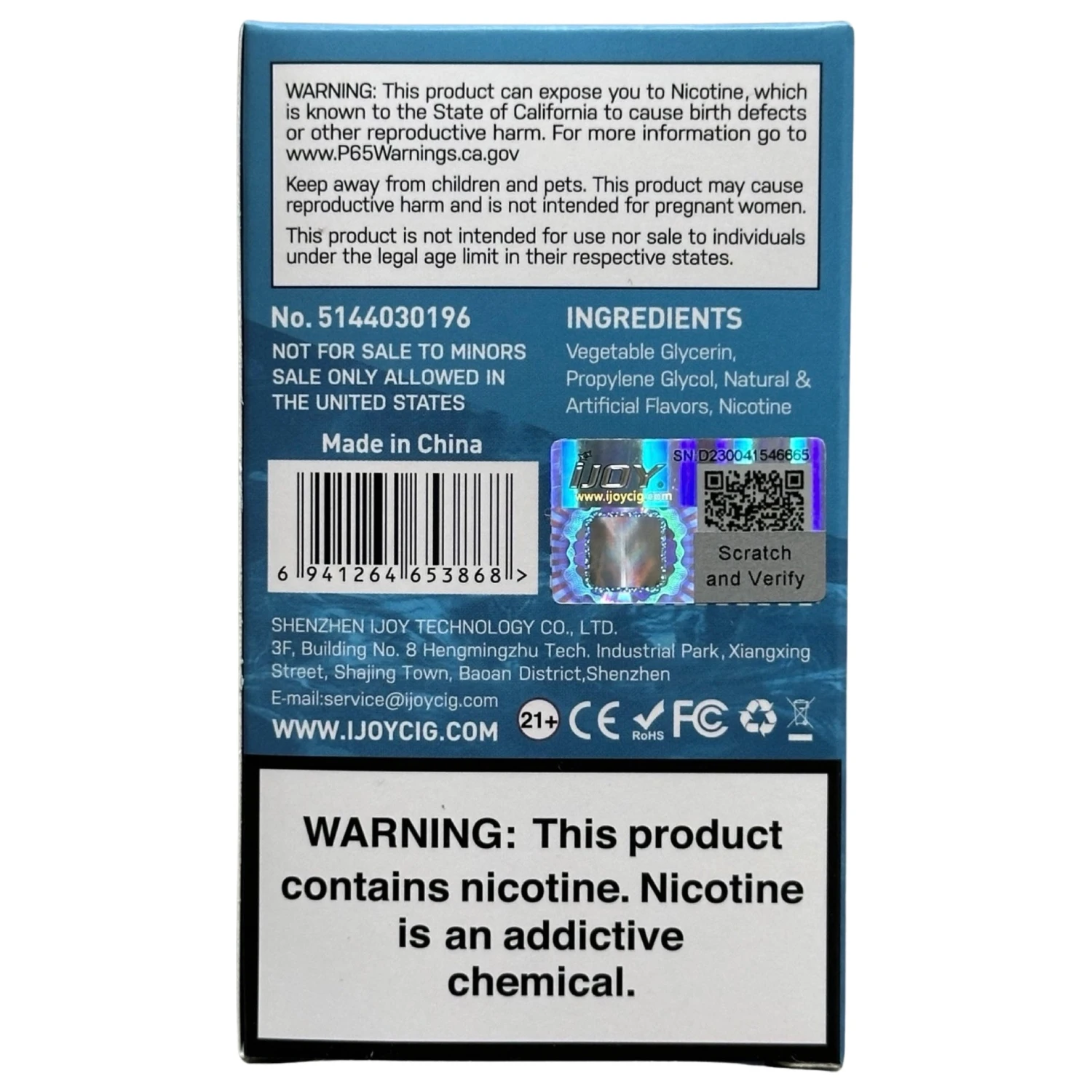 IJOY Bar IC8000 - Tropical Rainbow Blast 2 IJOY Bar IC8000 - Tropical Rainbow Blast - Image 2